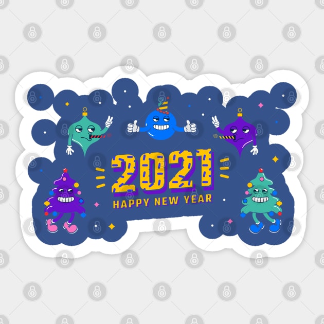 2021 Happy New Year Sticker by MajorCompany